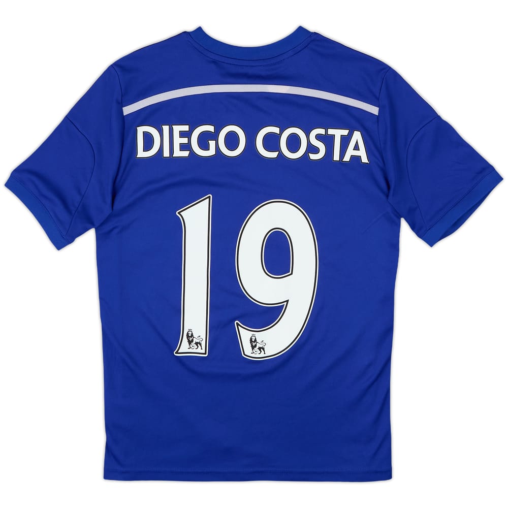 2014-15 Chelsea Home Shirt Diego Costa #19 - 10/10 - (L.Boys)
