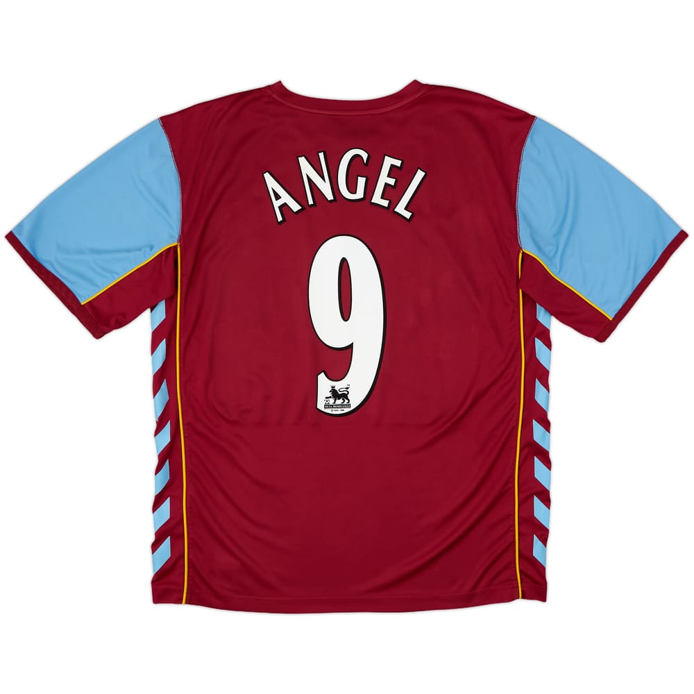 2005-06 Aston Villa Home Shirt Angel #9 - 8/10 - (L)