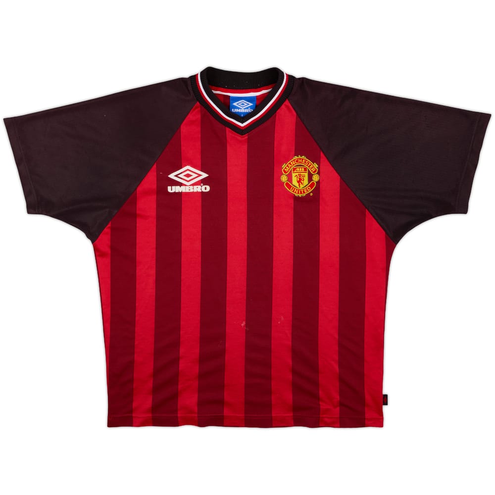 1998-99 Manchester United Umbro Training Shirt - 7/10 - (S)
