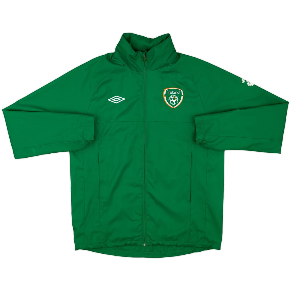 2012-13 Ireland Umbro Hooded Rain Jacket - 6/10 - (M)