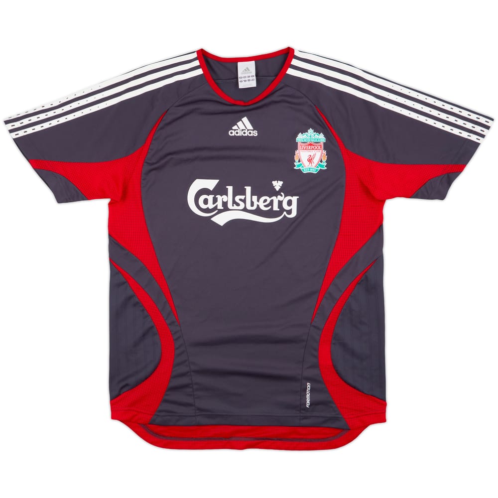 2006-07 Liverpool adidas Formotion Training Shirt - 9/10 - (L)