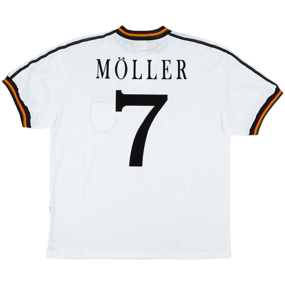 1996-98 Germany Home Shirt Moller #7 - 8/10 - (XL)