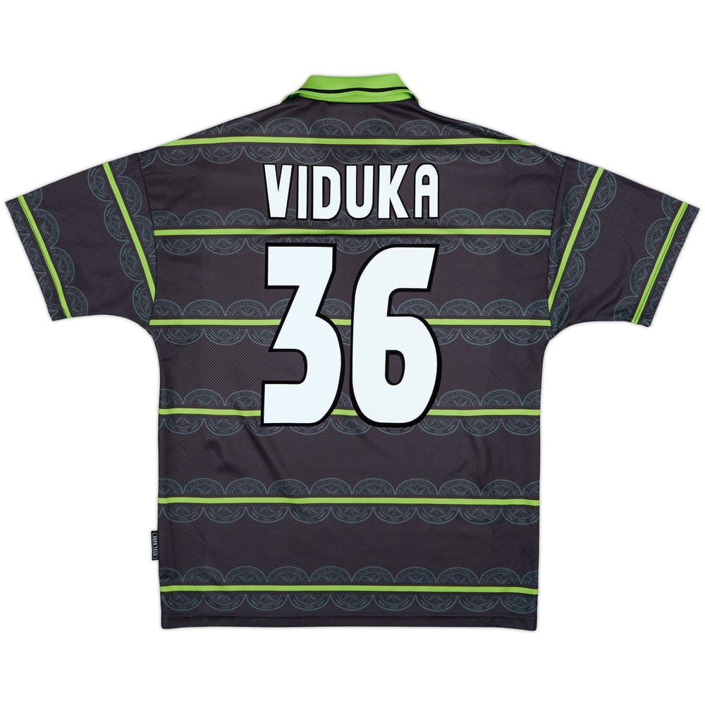 1998-99 Celtic Away Shirt Viduka #36 - 8/10 - (M)