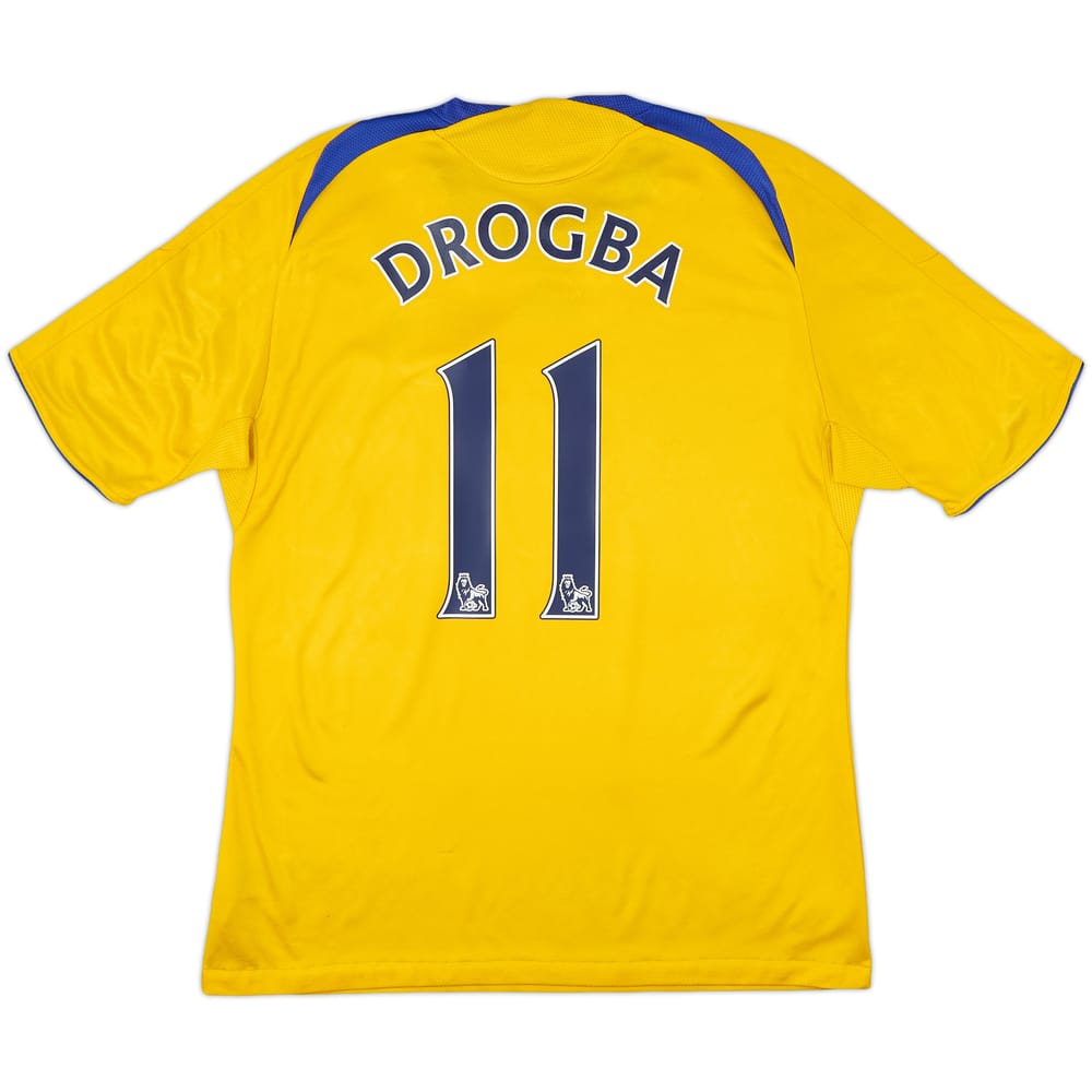 2008-09 Chelsea Third Shirt Drogba #11 - 7/10 - (M)