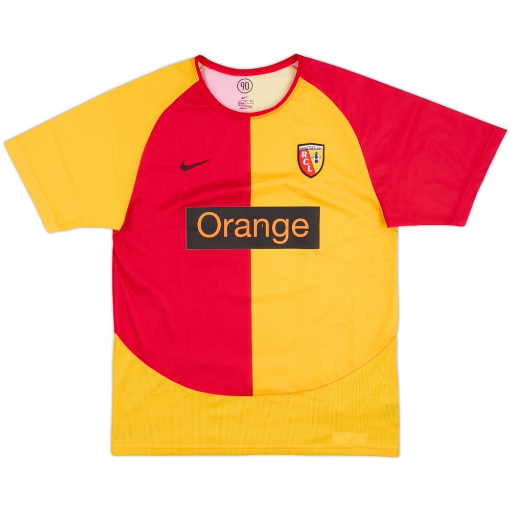 2003-04 Lens Home Shirt - 8/10 - (XL.Boys)