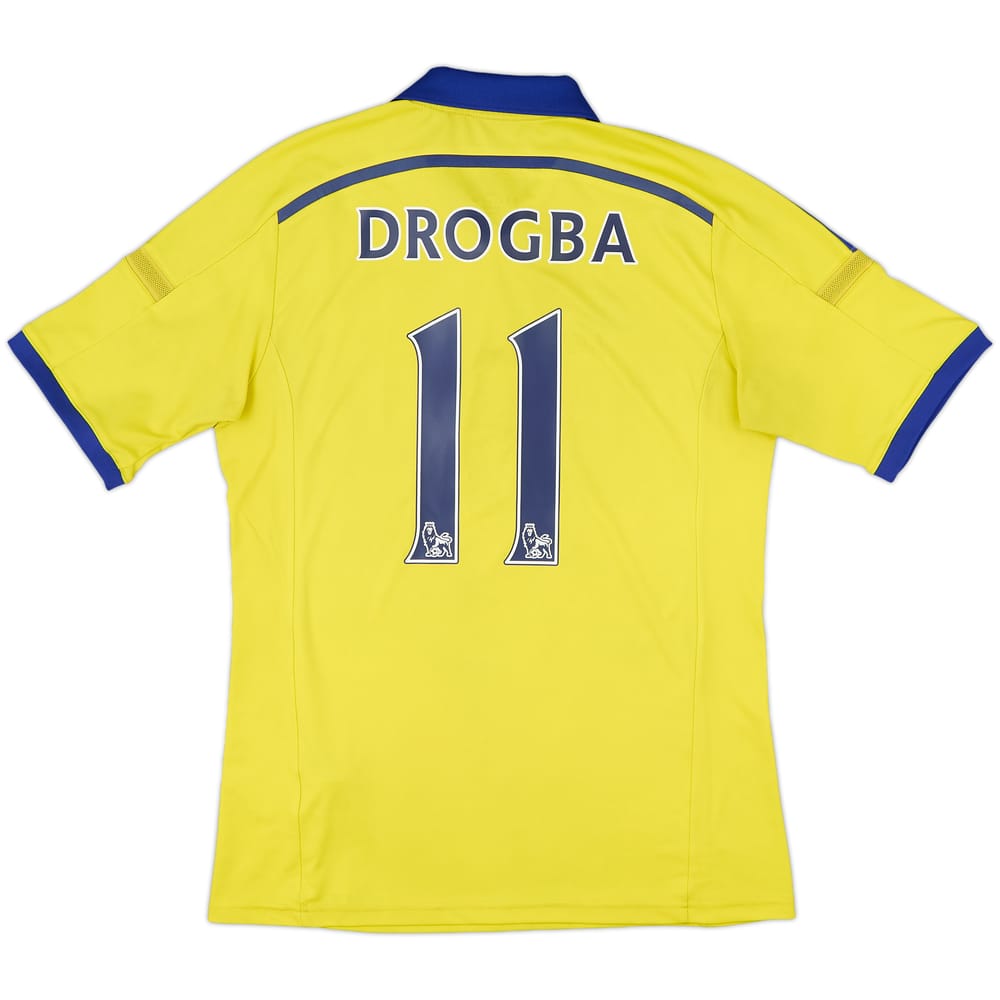 2014-15 Chelsea Away Shirt Drogba #11 - 6/10 - (M)