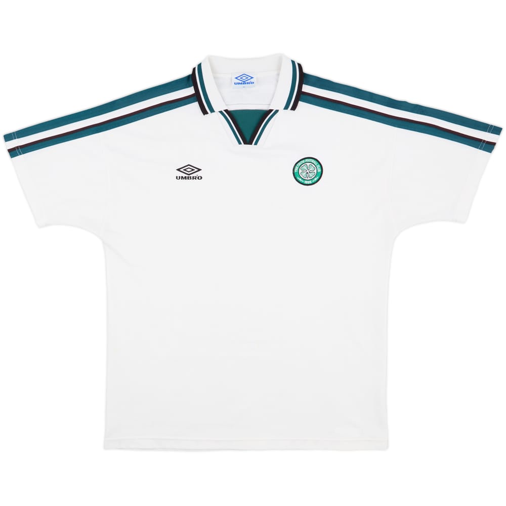 1998-99 Celtic Umbro Polo Shirt - 8/10 - (XL)