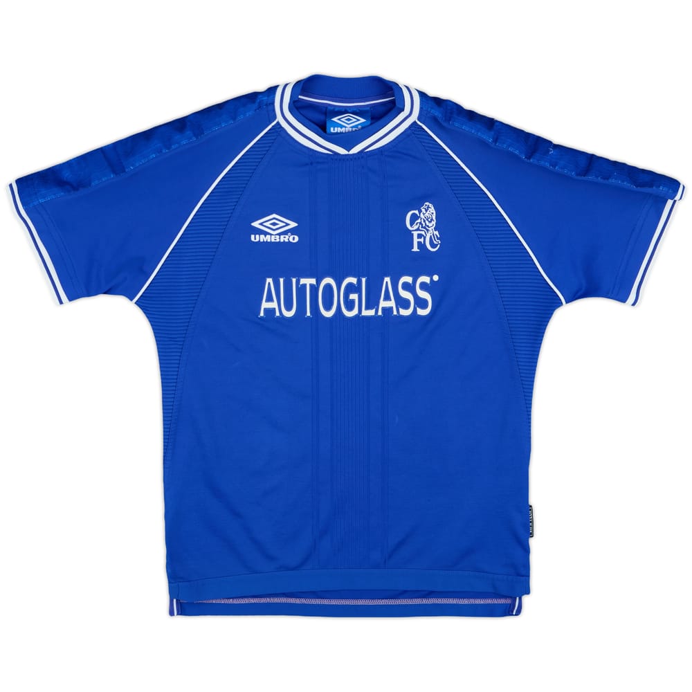 1999-01 Chelsea Home Shirt - 8/10 - (M.Boys)