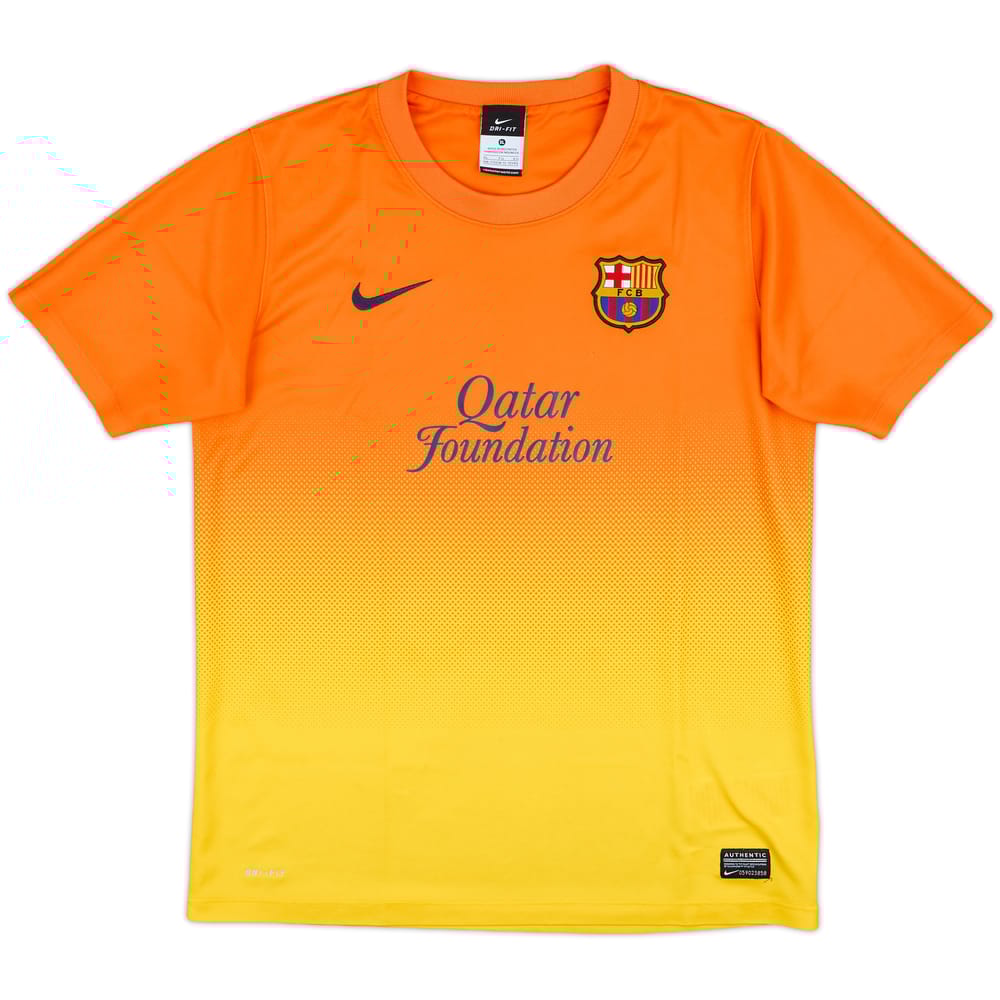 2012-13 Barcelona Basic Away Shirt - 8/10 - (XL.Boys)
