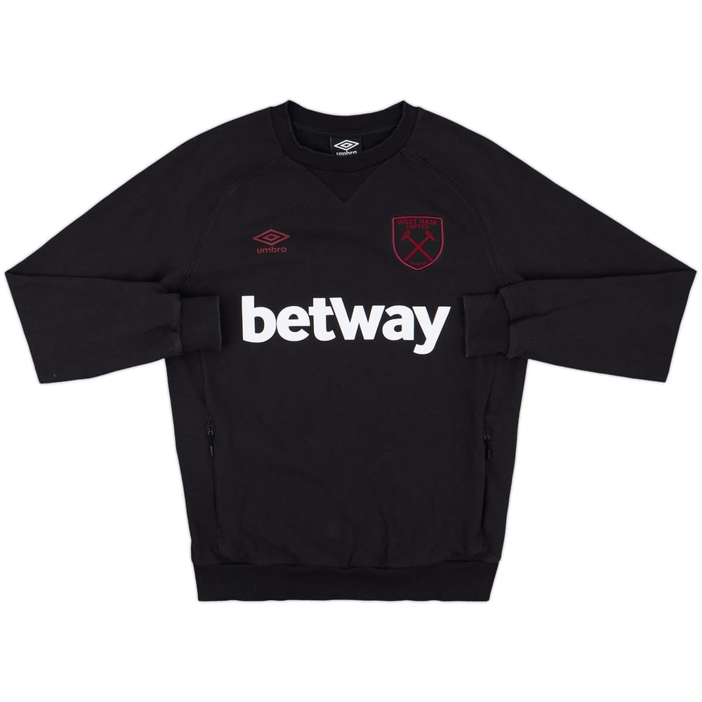 2020-21 West Ham Umbro Sweat Top - 8/10 - (M)