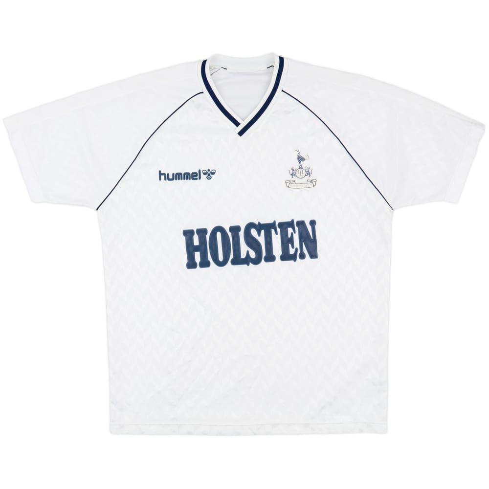 1987-89 Tottenham Home Shirt - 8/10 - (L)