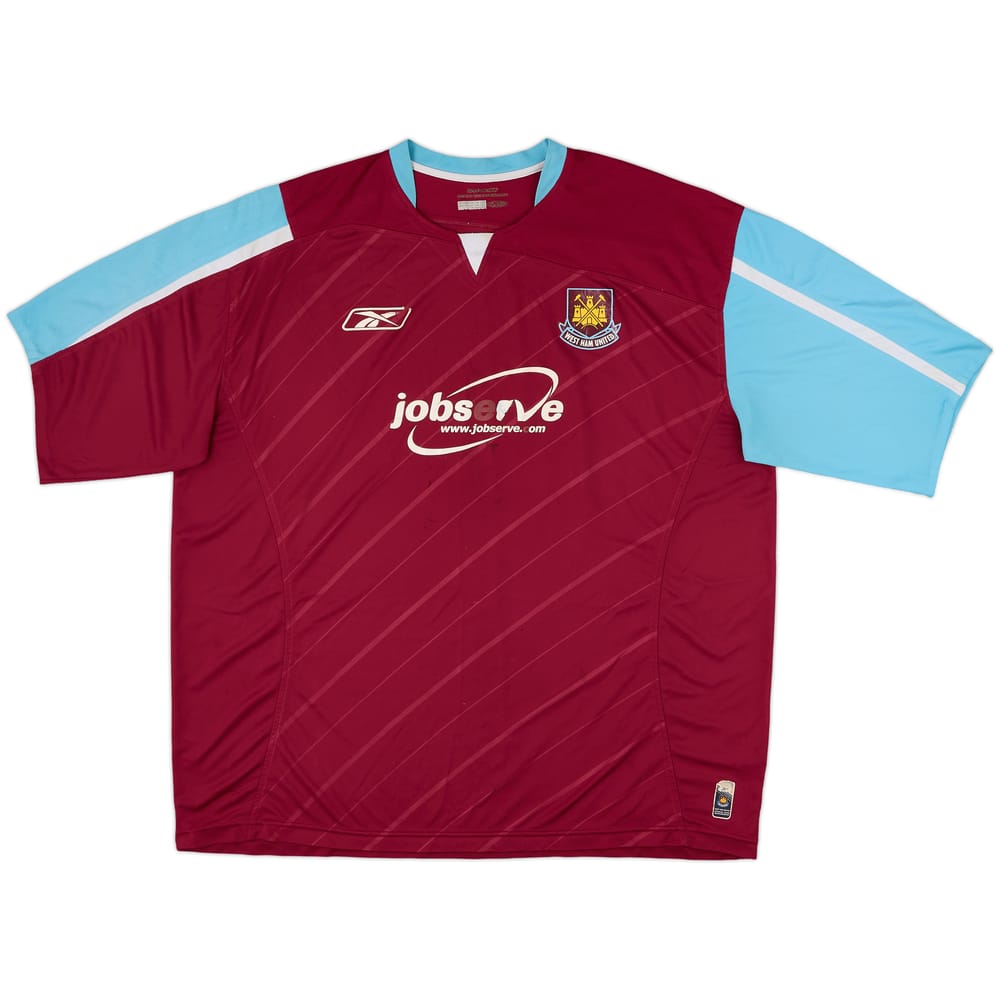 2005-07 West Ham Home Shirt - 4/10 - (XXL)