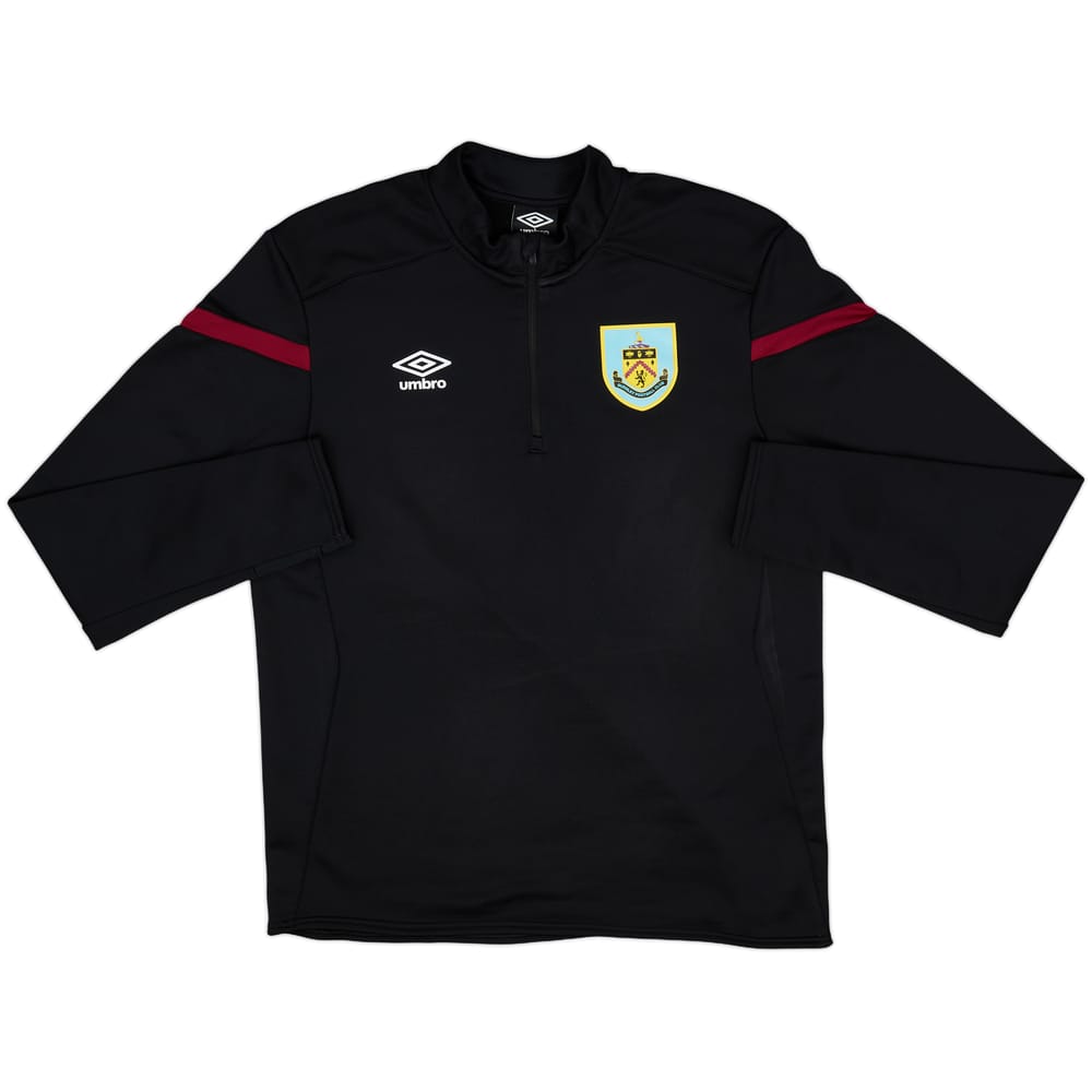 2019-20 Burnley Umbro 1/4 Zip Drill Top - 9/10 - (L)