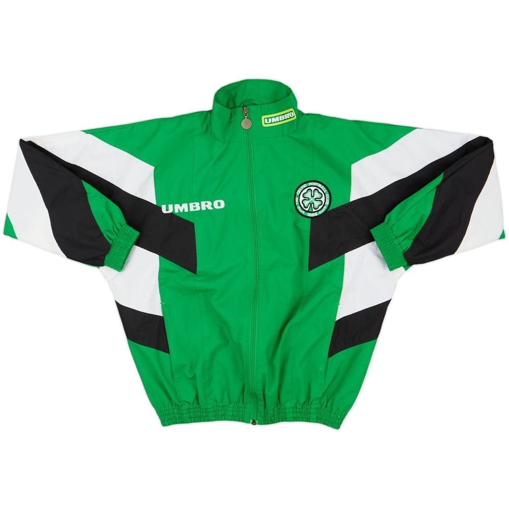 1996-97 Celtic Umbro Track Jacket - 8/10 - (L.Boys)