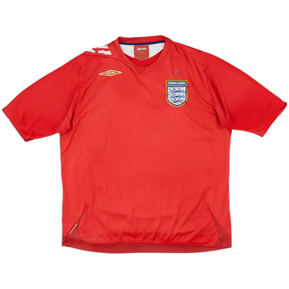 2006-08 England Away Shirt - 4/10 - (XL)