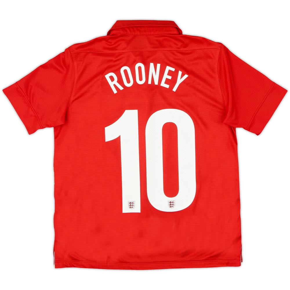 2013 England Away 150th Anniversary Shirt Rooney #10 - 8/10 - (XL.Boys)
