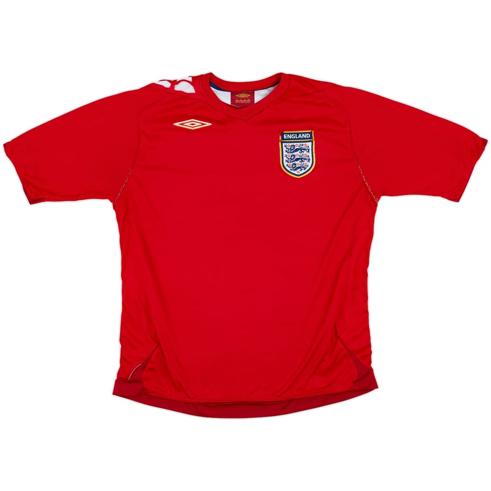 2006-08 England Away Shirt - 4/10 - (XL)