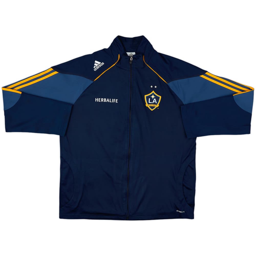 2010-11 LA Galaxy adidas Track Jacket - 9/10 - (L)