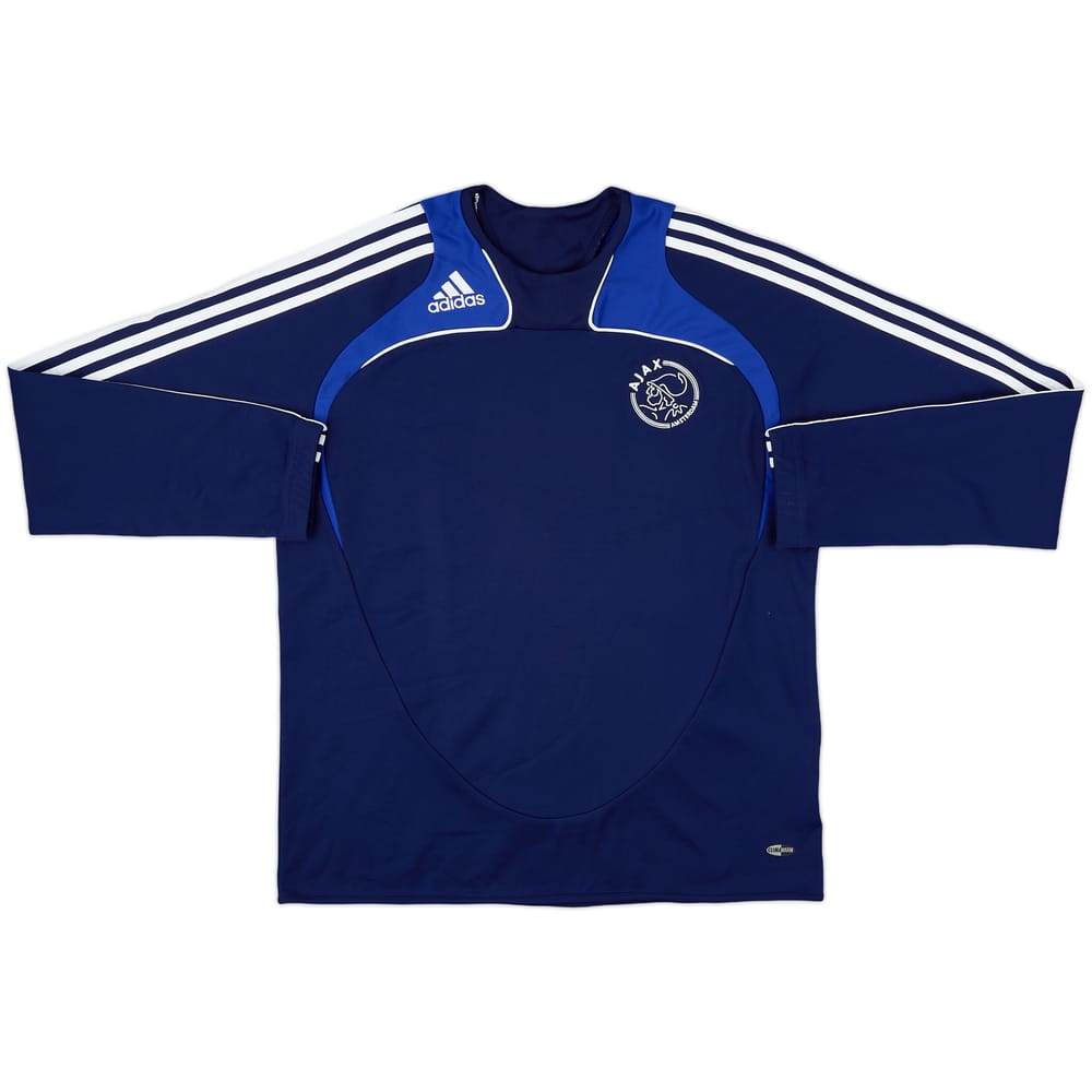 2008-09 Ajax adidas Sweat Top - 9/10 - (L)