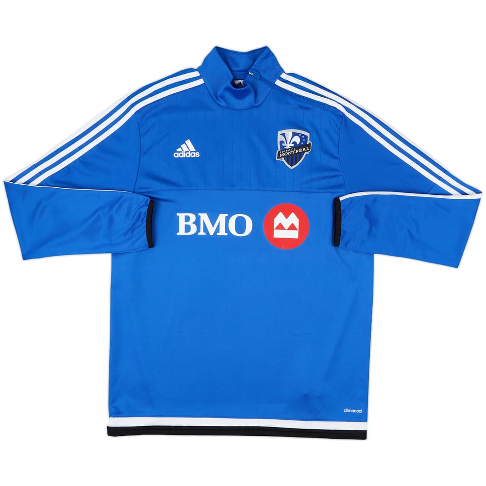 2014-15 Montreal Impact adidas 1/4 Zip Drill Top - 9/10 - (L)
