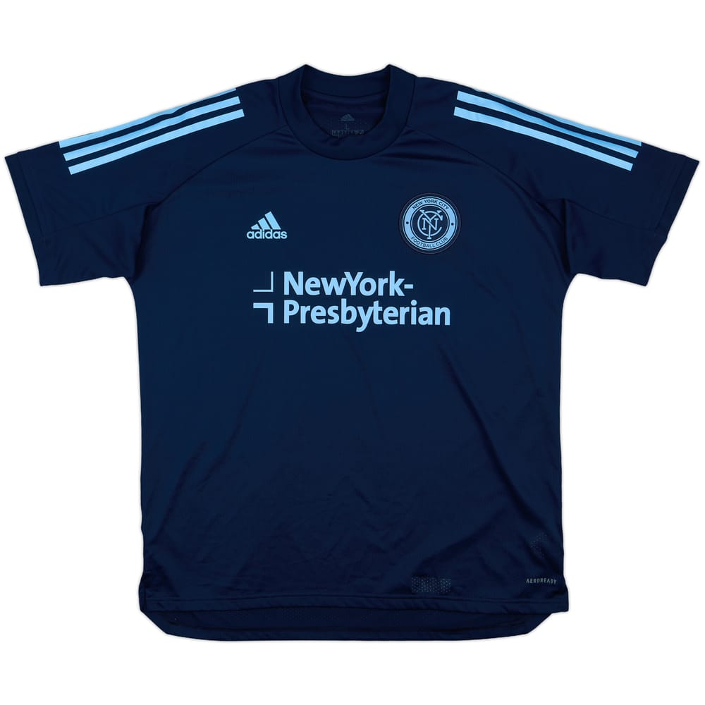 2019-20 New York City adidas Training Shirt - 8/10 - (L)