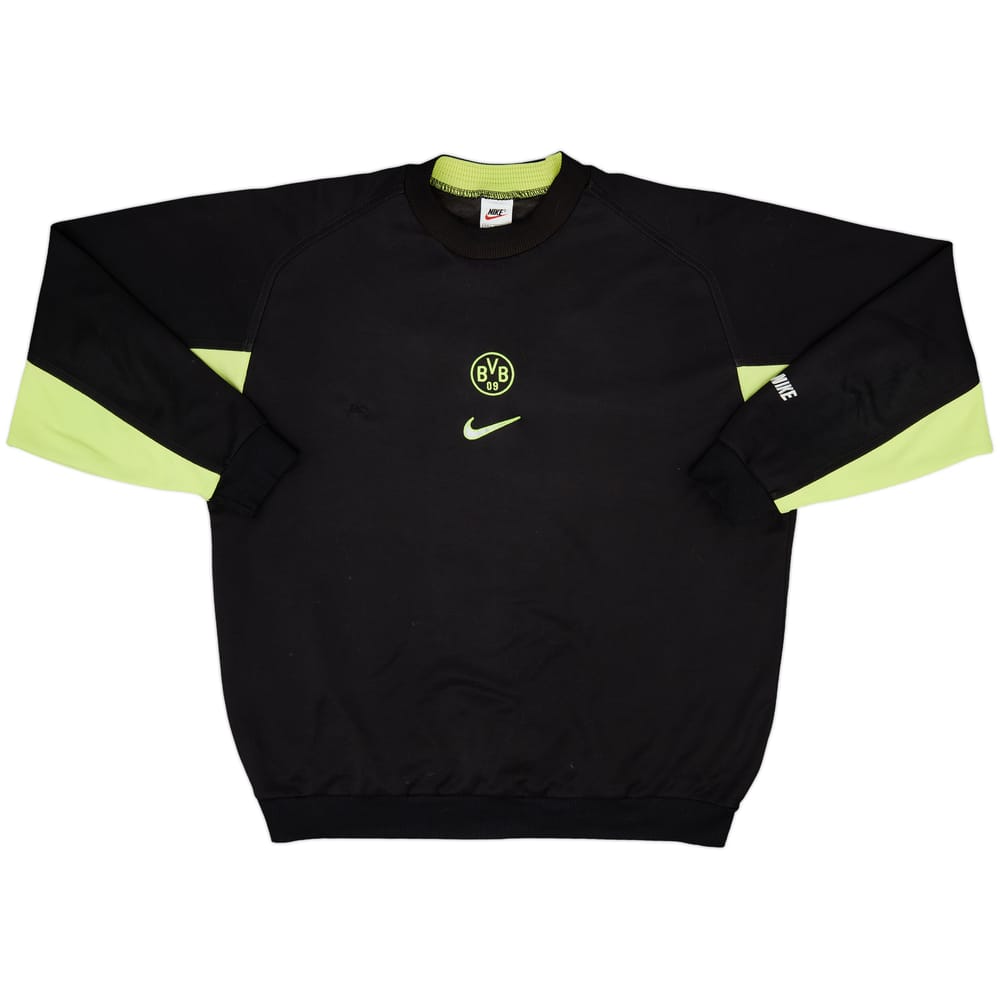 1997-98 Borussia Dortmund Nike Sweat Top - 5/10 - (L)