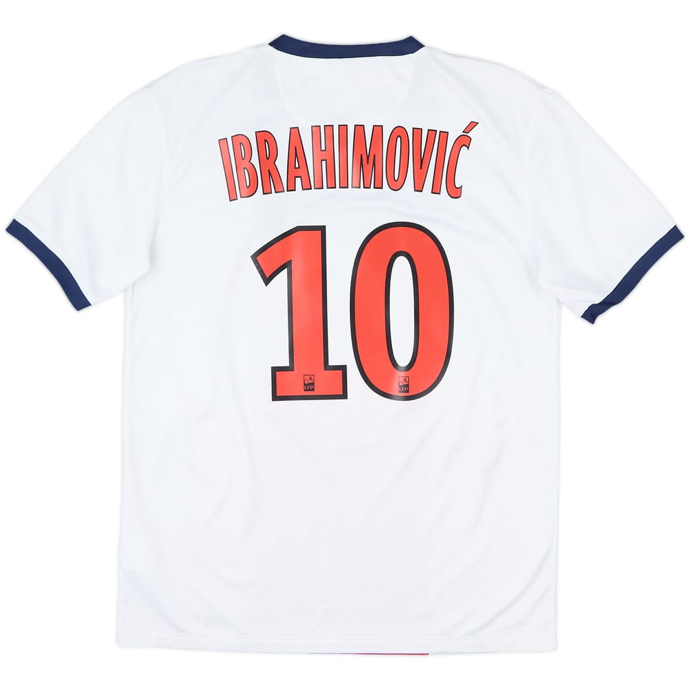 2013-14 Paris Saint-Germain Away Shirt Ibrahimovic #10 - 7/10 - (M)
