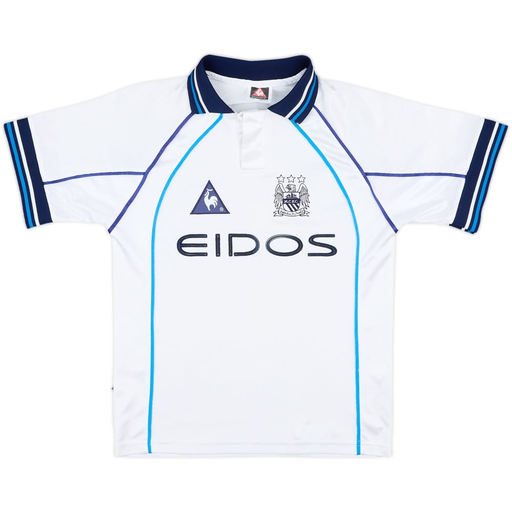 1999-00 Manchester City Away Shirt - 6/10 - (S.Boys)