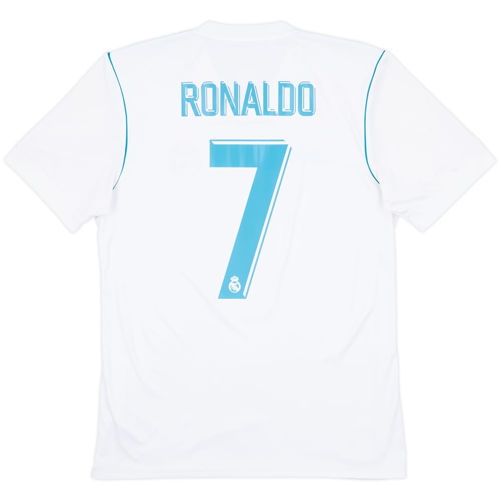 2017-18 Real Madrid Home Shirt Ronaldo #7 - 6/10 - (S)