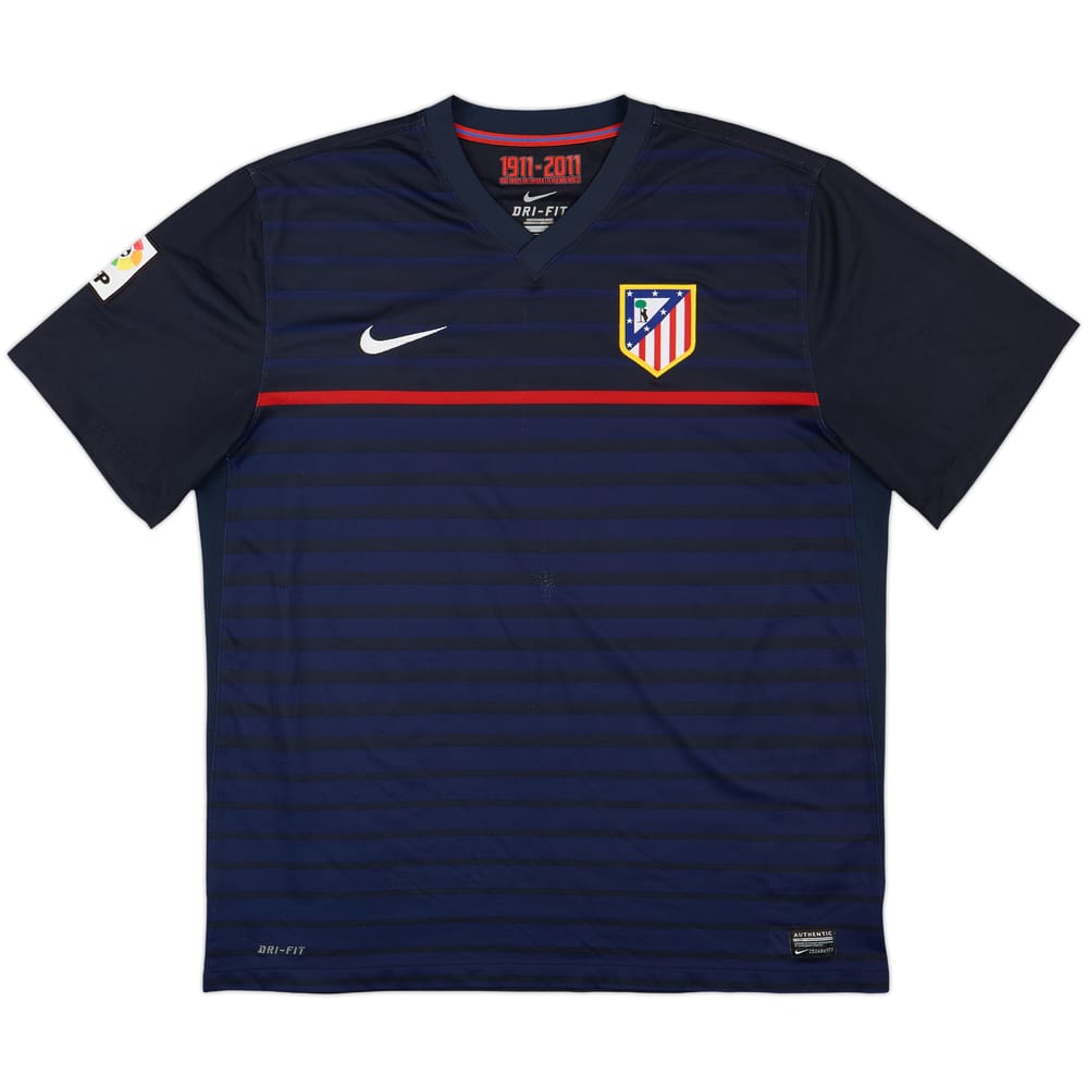 2011-12 Atletico Madrid Away Shirt - 7/10 - (XL)