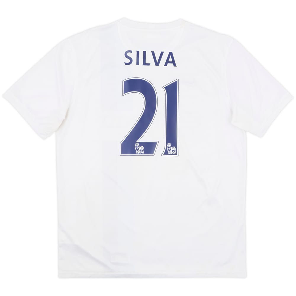 2013-14 Manchester City Third Shirt Silva #21 - 5/10 - (L)