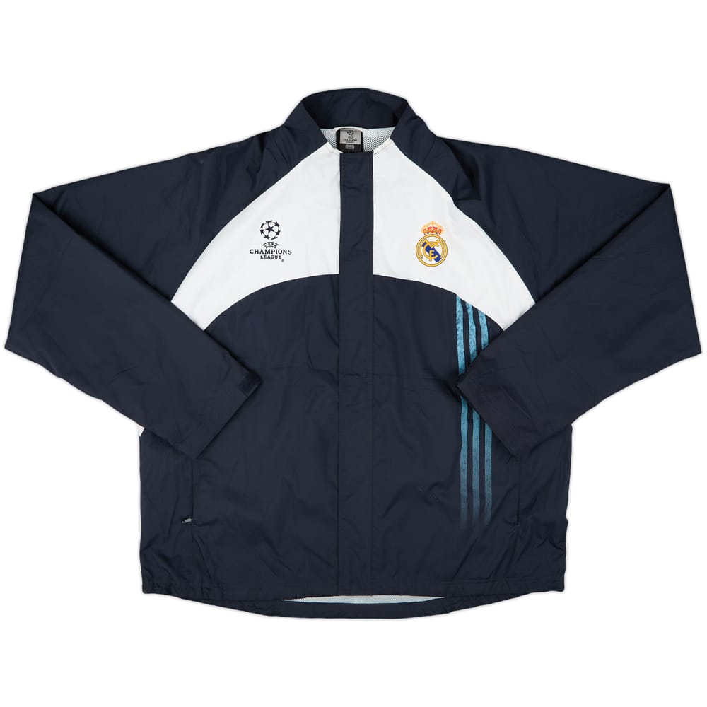 2003-04 Real Madrid adidas CL Rain Jacket - 7/10 - (L/XL)