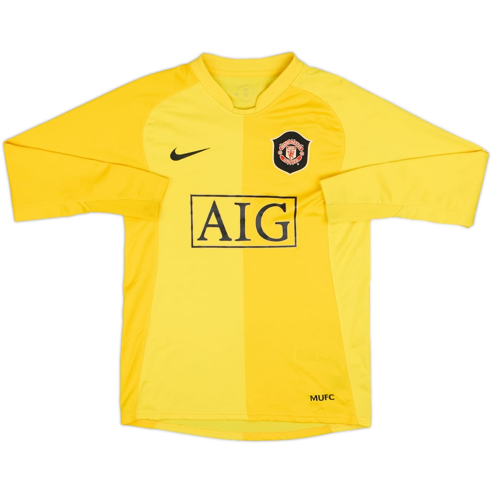 2006-07 Manchester United GK Shirt - 8/10 - (M.Boys)