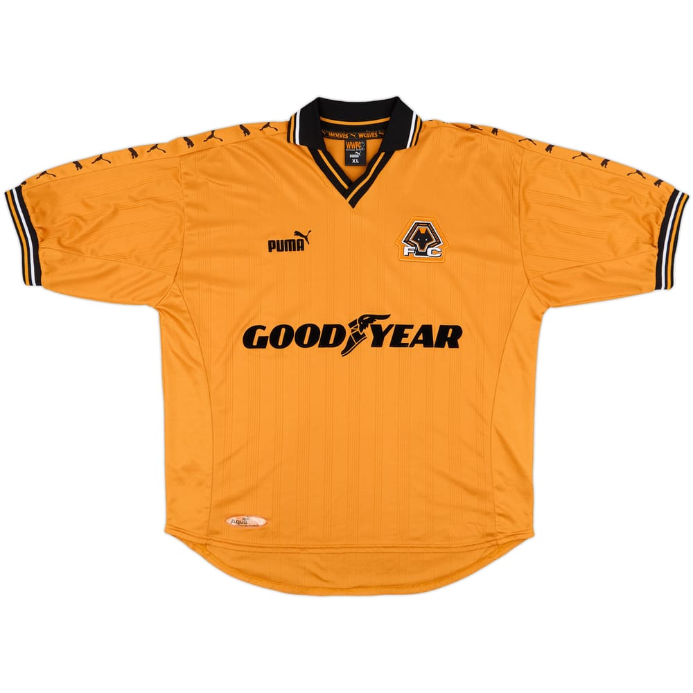 1998-00 Wolves Home Shirt - 8/10 - (XL)