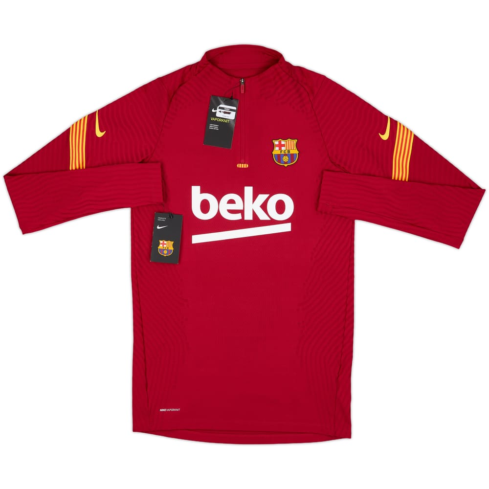 2020-21 Barcelona Nike Vaporknit 1/4 Zip Training Top (S)