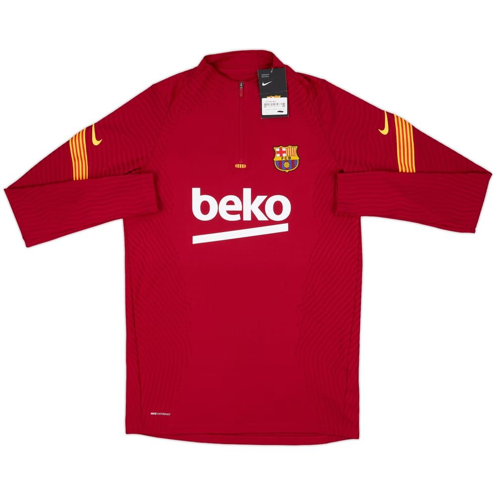 2020-21 Barcelona Nike Vaporknit 1/4 Zip Training Top (M)