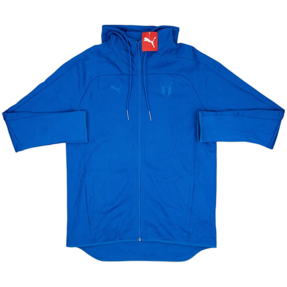 2017-18 Italy Puma Hooded Track Jacket (M)