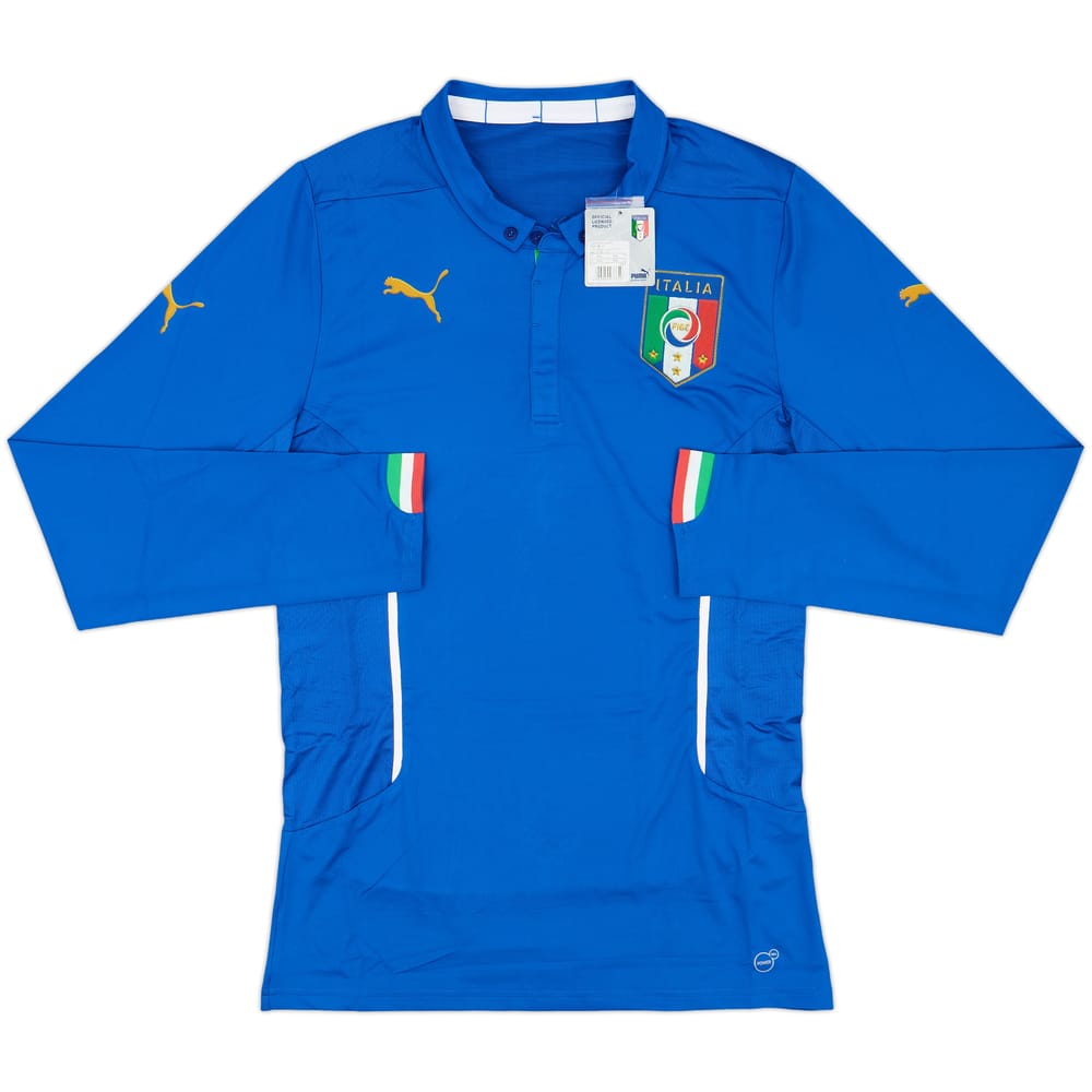 2014-15 Italy Player Issue Home L/S Shirt (XXL)