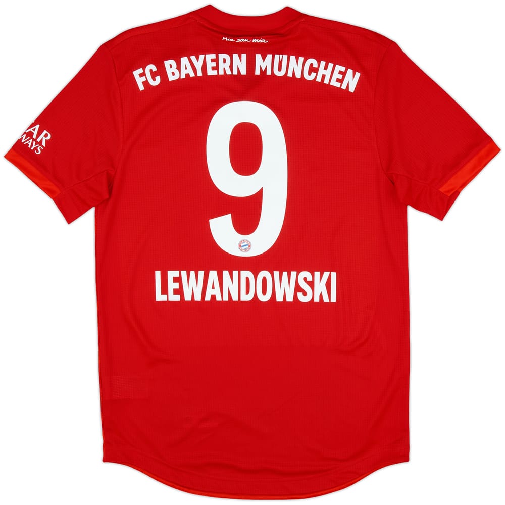 2019-20 Bayern Munich Authentic Home Shirt Lewandowski #9 (S)