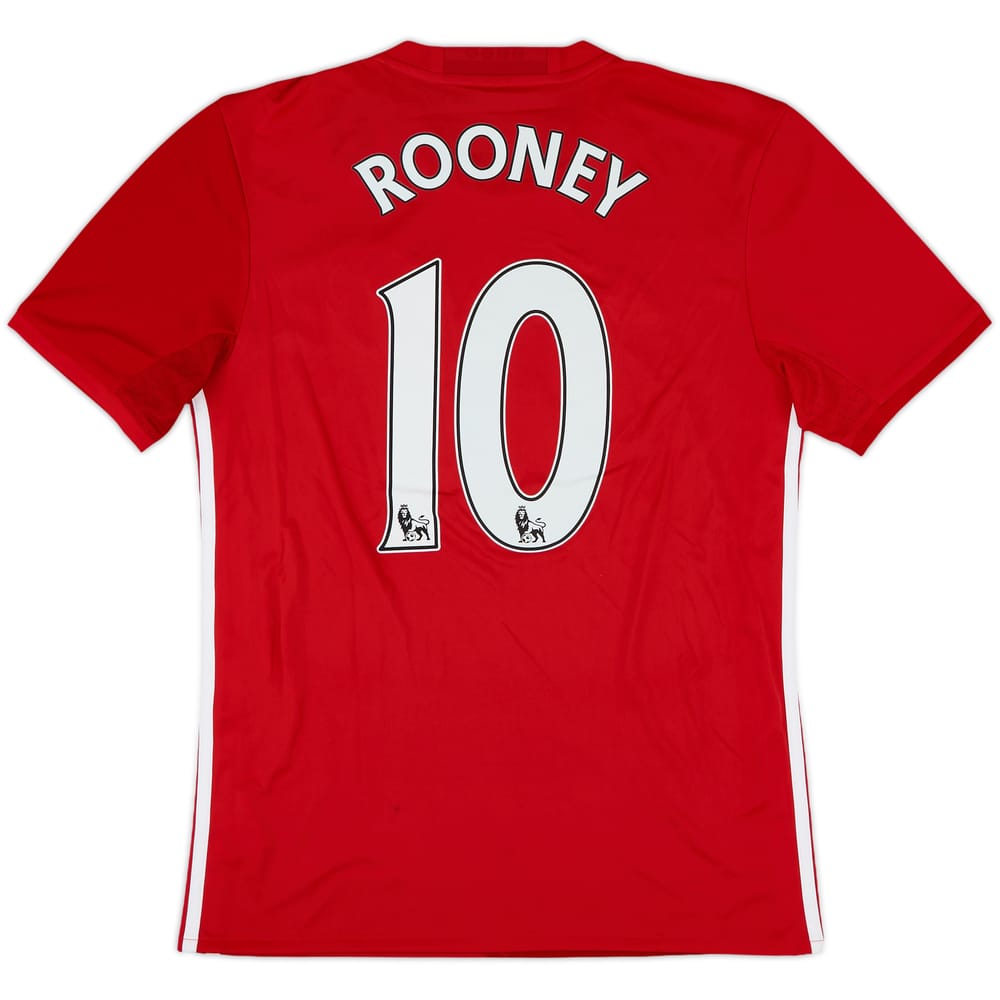 2016-17 Manchester United Home Shirt Rooney #10 (S)
