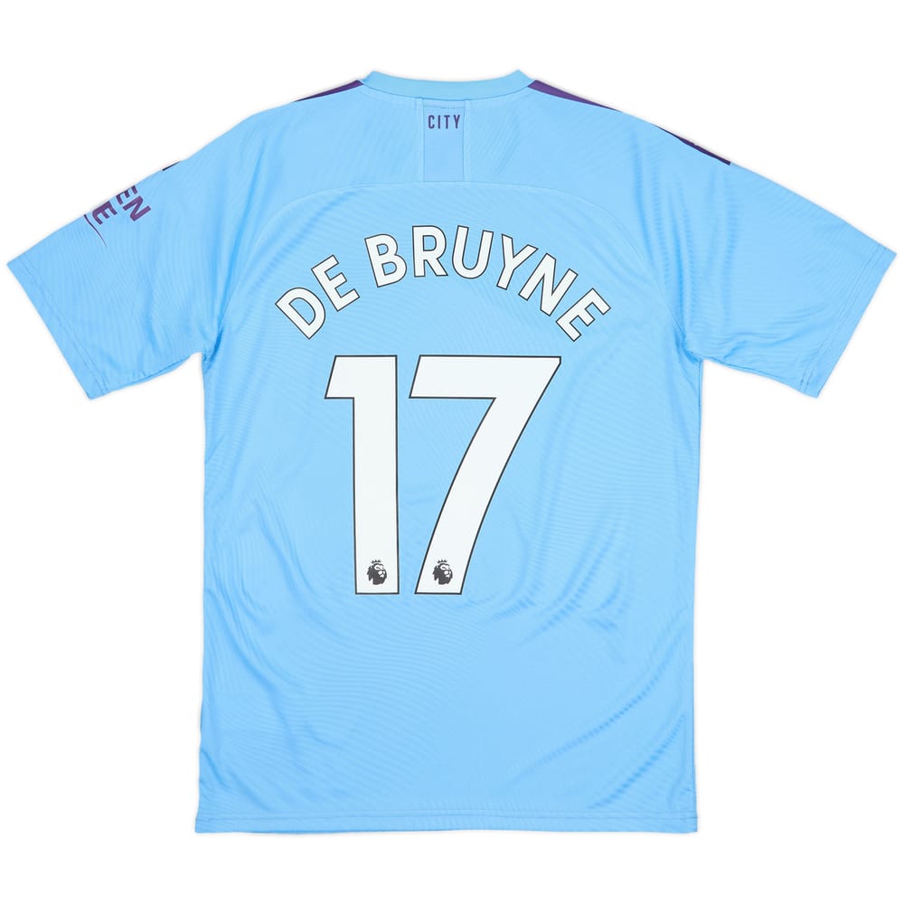 2019-20 Manchester City Home Shirt De Bruyne #17 (M)