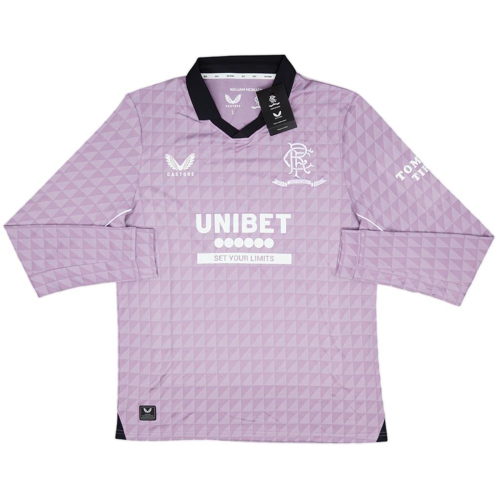 2021-22 Rangers '150 Years Anniversary' Third L/S Shirt (L)
