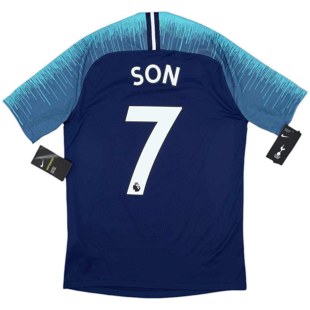 2018-19 Tottenham Authentic Away Shirt Son #7 (S)