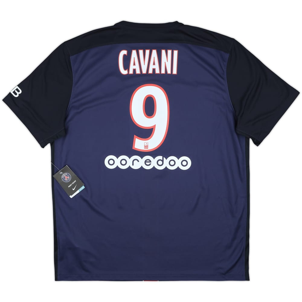 2015-16 Paris Saint-Germain Home Shirt Cavani #9 (XL)