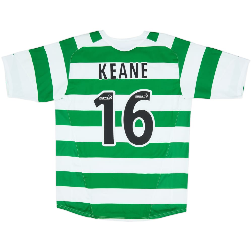 2005-07 Celtic Home Shirt Keane #16 (M)