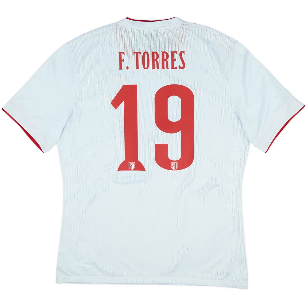2014-15 Atletico Madrid Player Issue Away Shirt F.Torres #19 (XL)