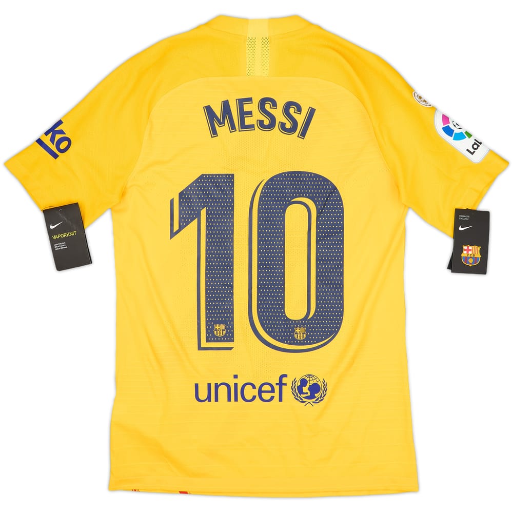 2019-20 Barcelona Authentic 'Senyera' Fourth Shirt Messi #10 (S)