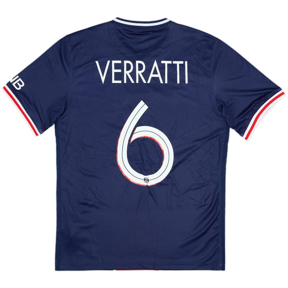 2020-21 Paris Saint-Germain Home Shirt Verratti #6 (M)