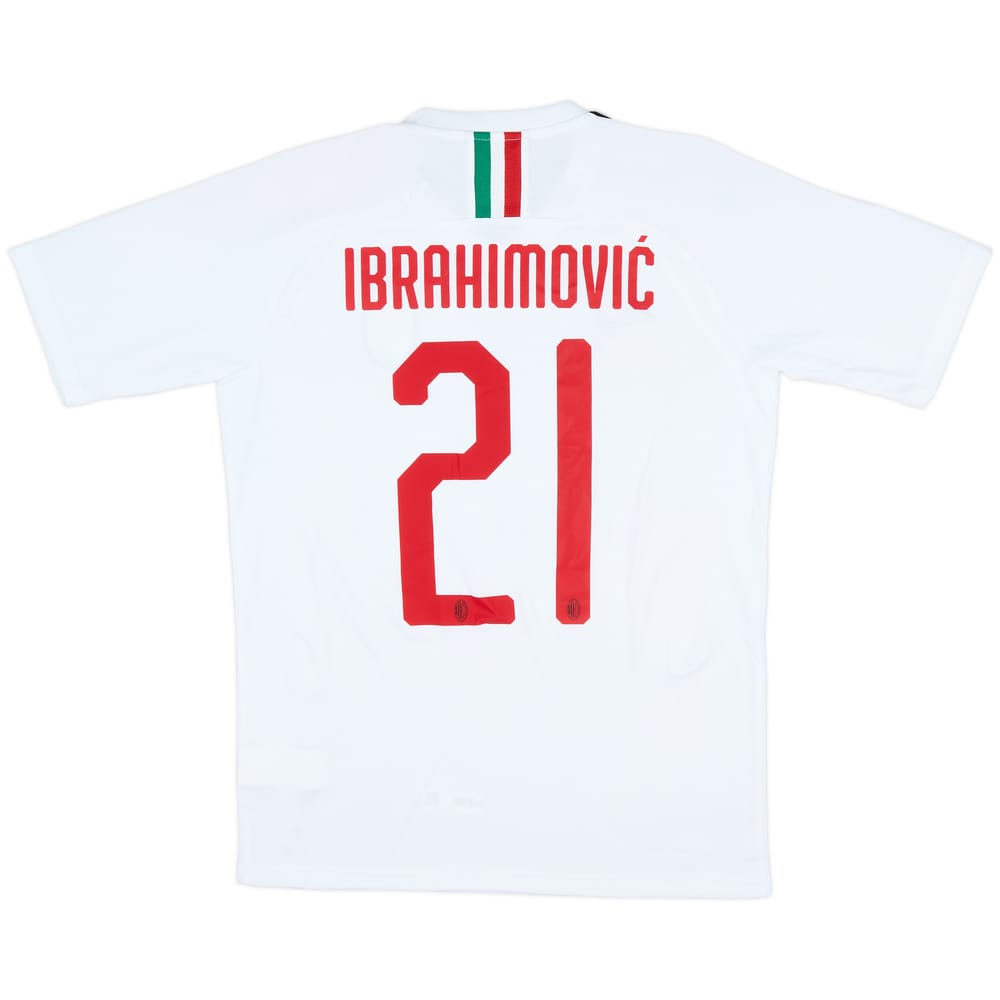 2019-20 AC Milan Away Shirt Ibrahimovic #21 (S)