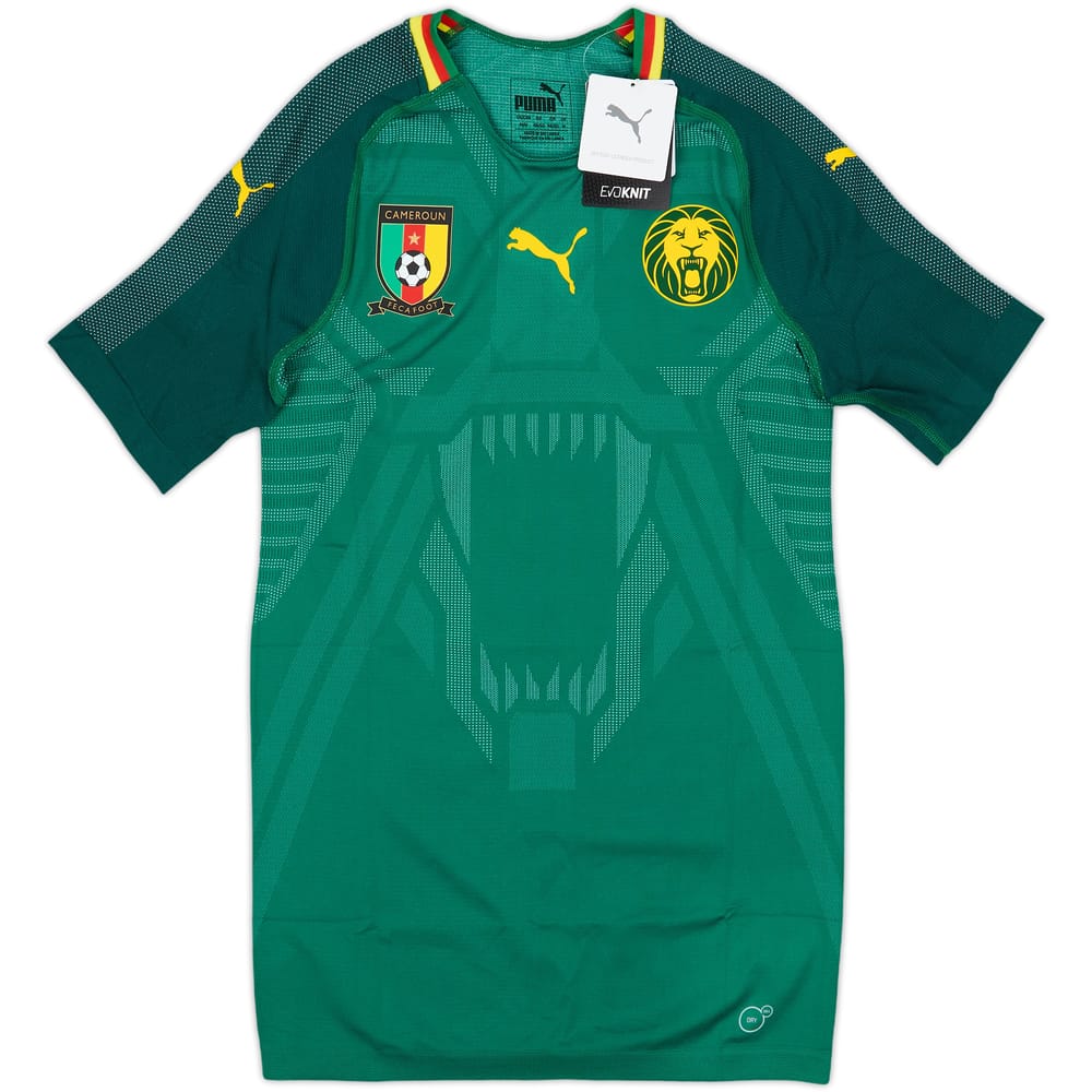 2018-19 Cameroon Authentic Home Shirt (M)